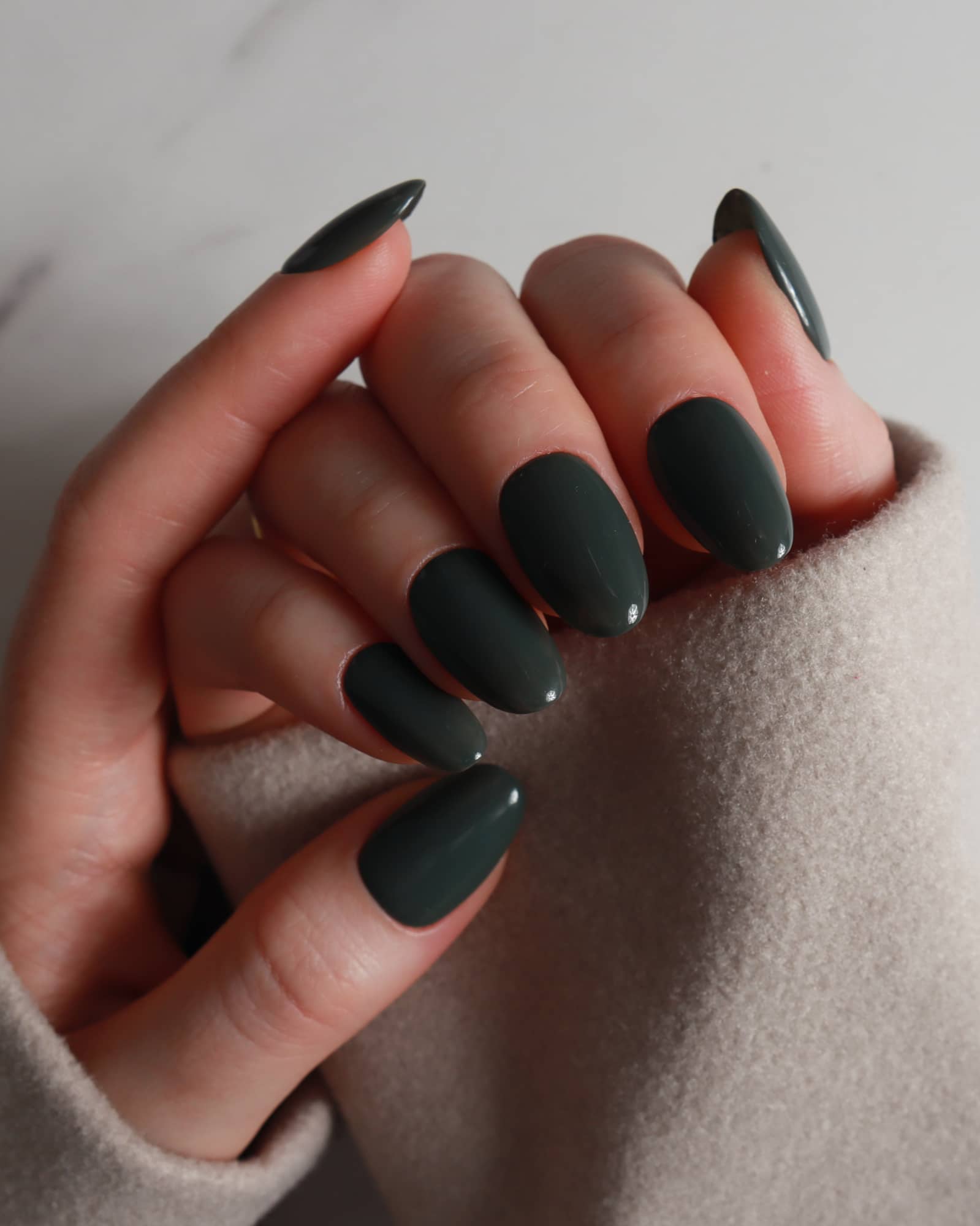 Hard gel reusable nail extensions by Inglass nails. Handmade nail extensions. 